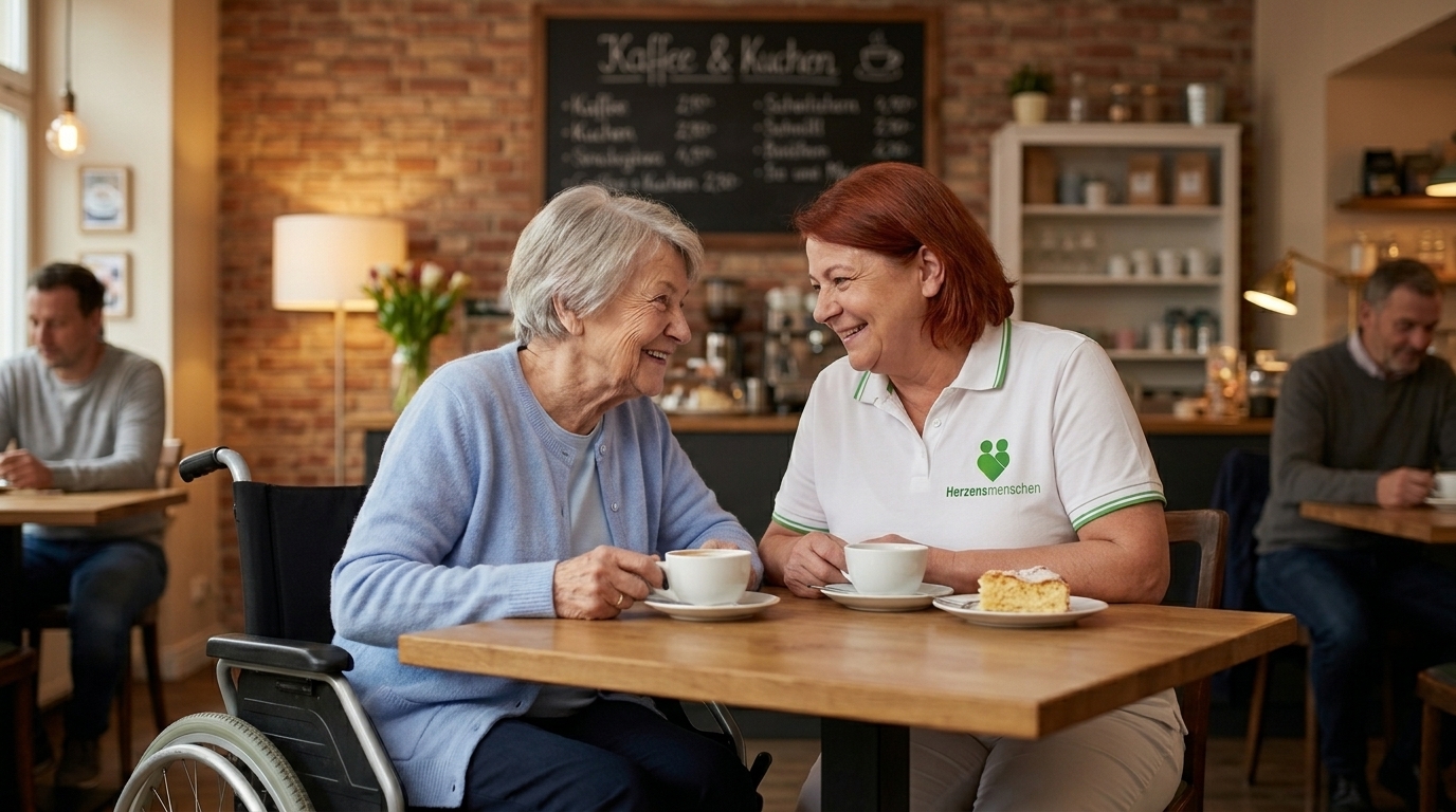 Ambulanter Pflegedienst in Dieburg bei der Betreuung von Seniorinnen und Senioren